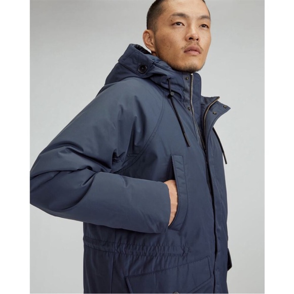 Everlane ReNew Parka Puffer in India Ink in Men's Large - Picture 3 of 14